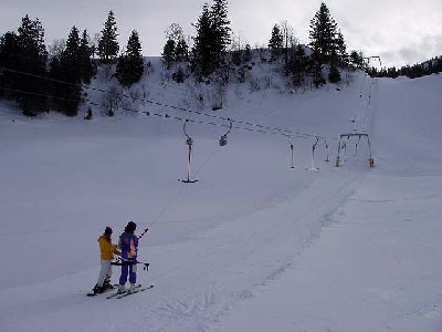 Wieder ein Doppelmayr Typ A Skilift Holibrig