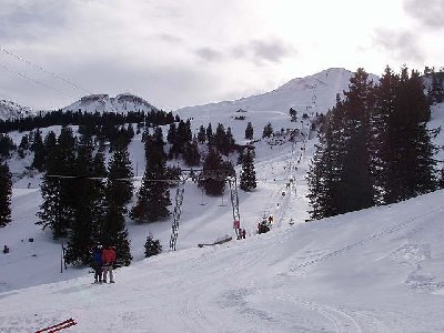 Länger der Skilift Klingenstock. Auch ein älteres Modell. Baujahr 1955