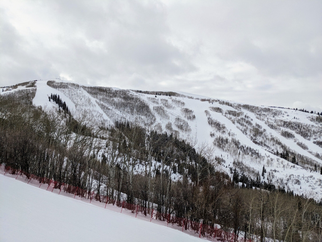 Das wären die spannenden steileren Pisten, welche leider geschlossen oder nicht frisch präpariert wurden