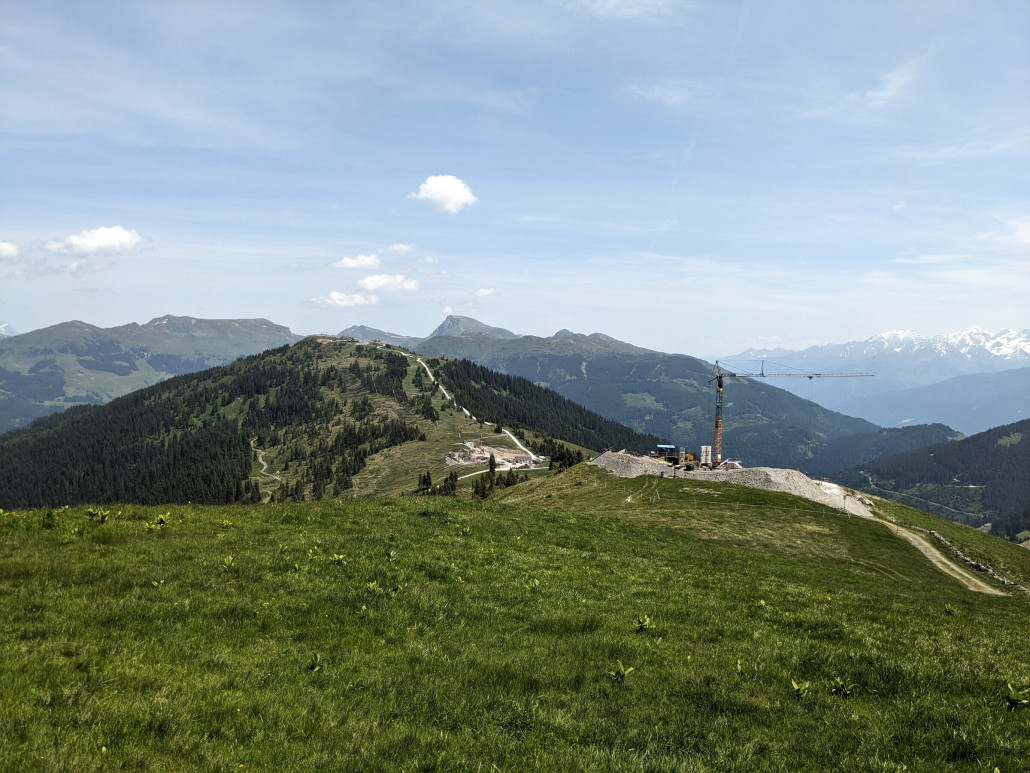 Übersicht Gauxjoch und Trattenbach bergstation