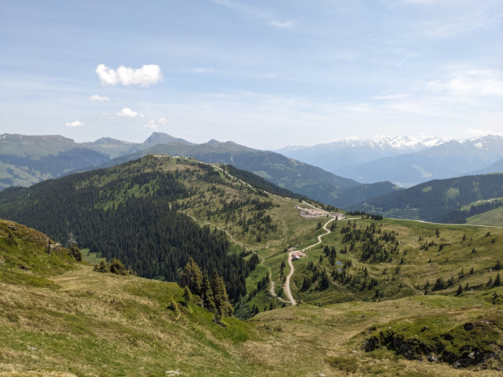 Blick richtung Gauxjoch