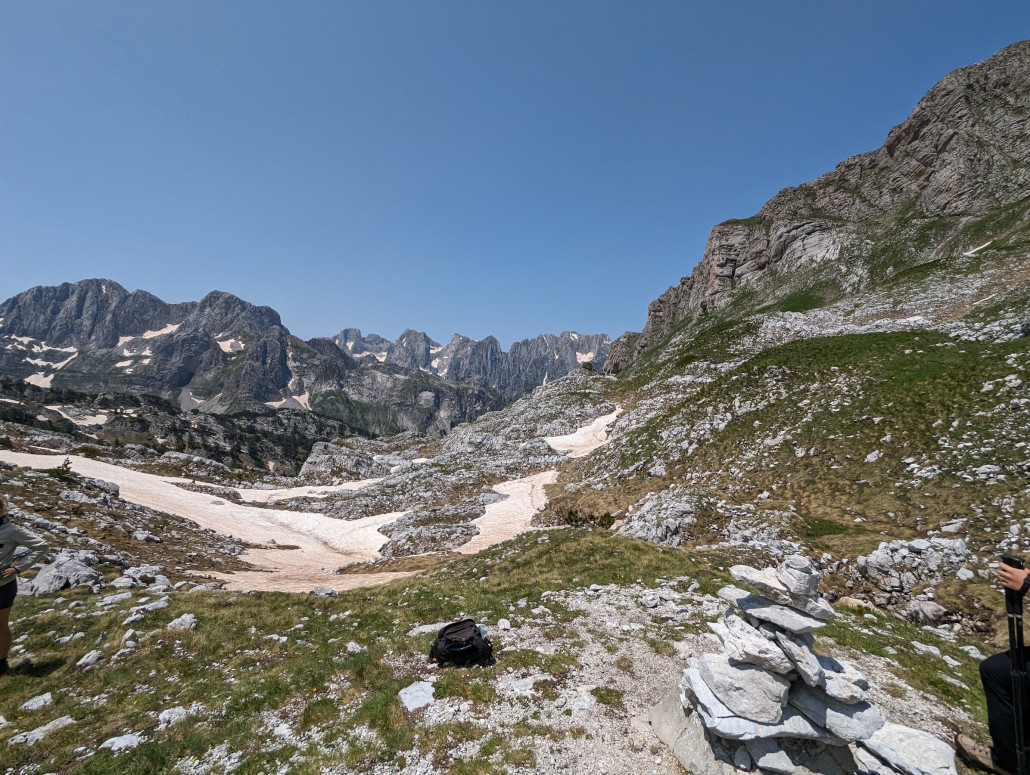 Grenzstein zu Montenegro