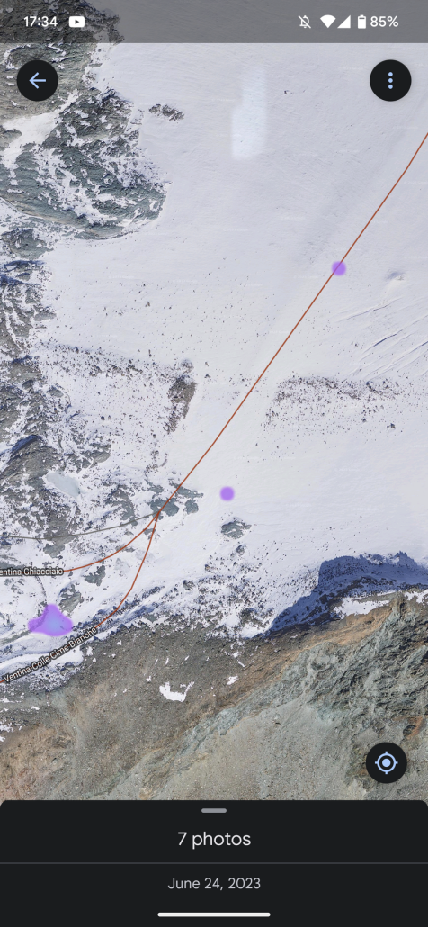 Aufgenommen am mittleren Punkt