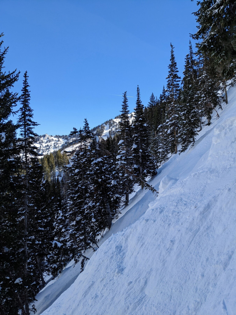 Es bleibt steil - Defiance Ledge