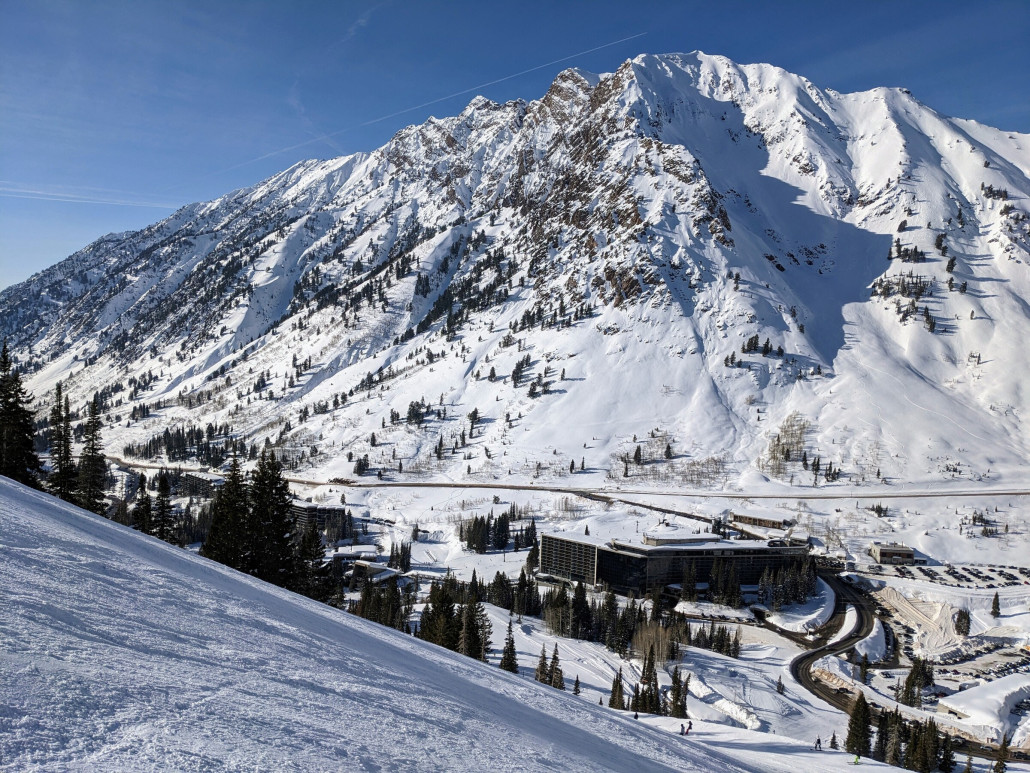 Blick zur Talstation