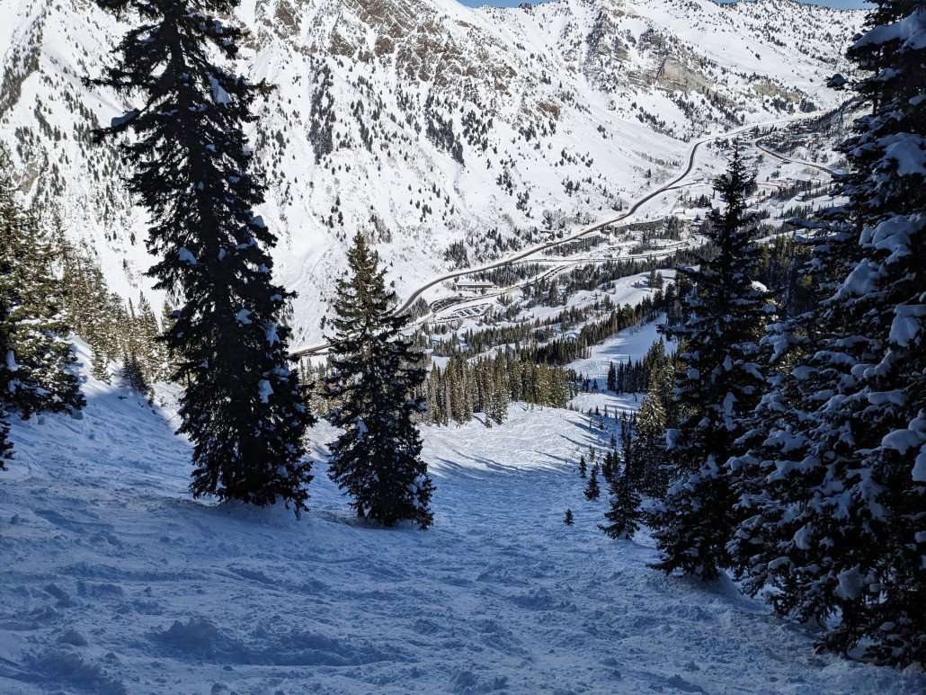 Im unteren Teil der Thunder Bowl