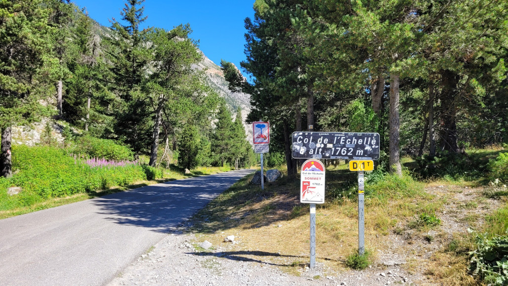 Col de l'Échelle, unspektakuläre Passhöhe