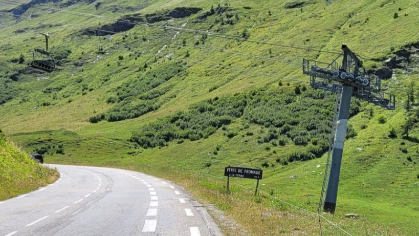 "Vente de Fromage"-Sessellift