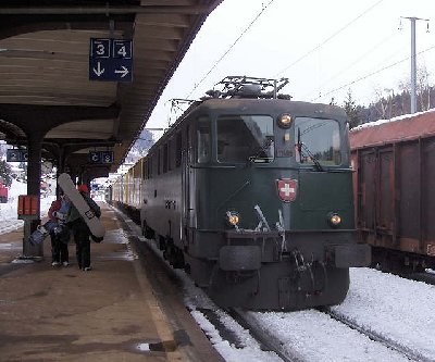 Gotthardlok am Gotthard. Ae6/6