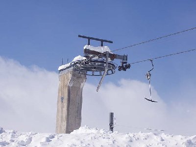 Bergstation daher eher schlicht