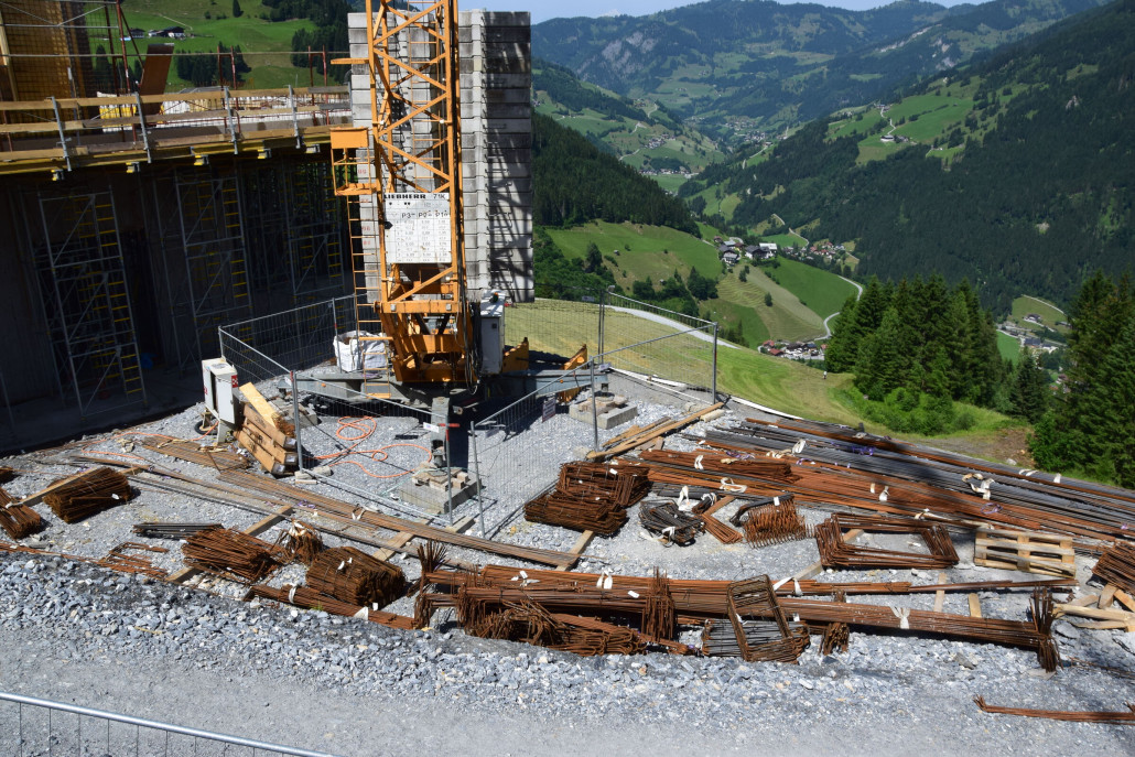 Baustelle Mittelstation