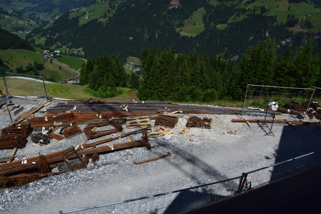 Baustelle Mittelstation