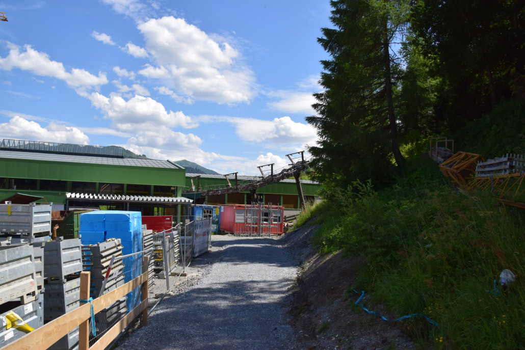 Baustelle Mittelstation