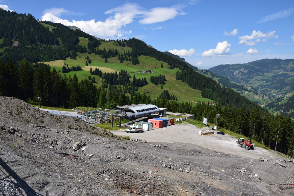 Baustelle Mittelstation