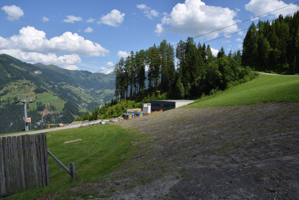 Ehemalige Bergstation der Hochbrandbahn