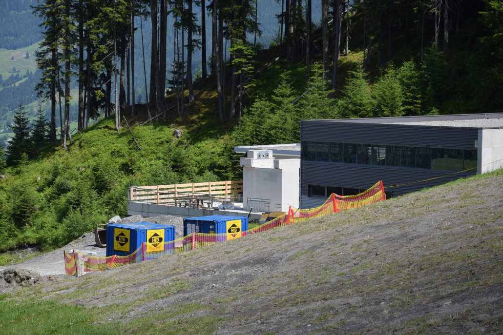 Ehemalige Bergstation der Hochbrandbahn
