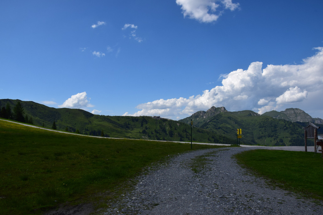 Baustelle Bergstation (Blick von der Panoramabahn Bergstation)