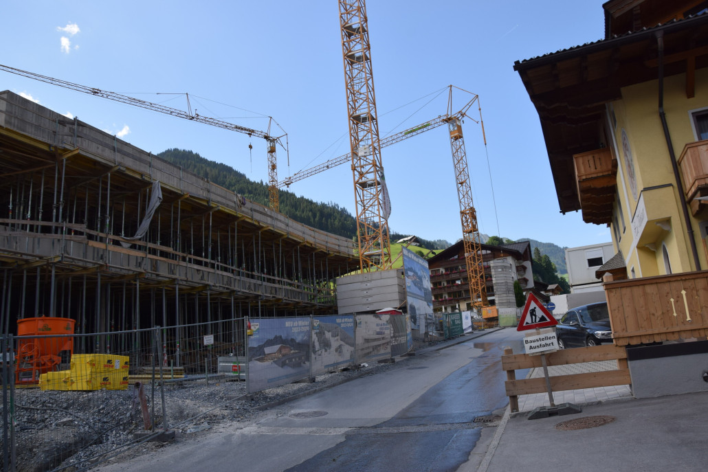 Baustelle Talstation