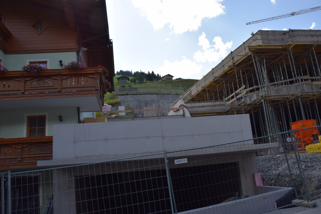 Baustelle Talstation