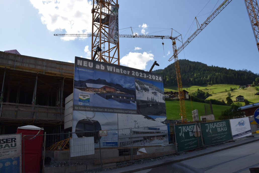 Baustelle Talstation