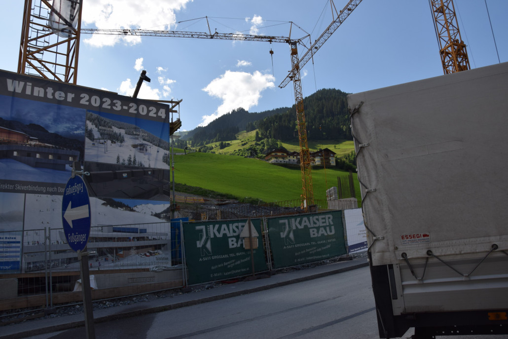 Baustelle Talstation