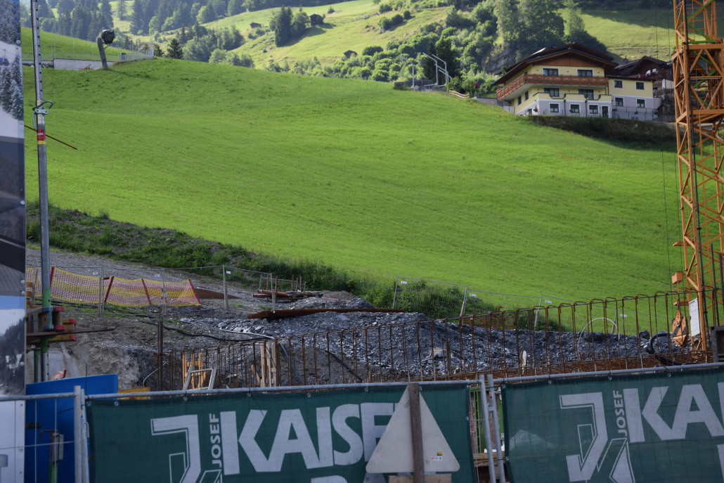 Baustelle Talstation