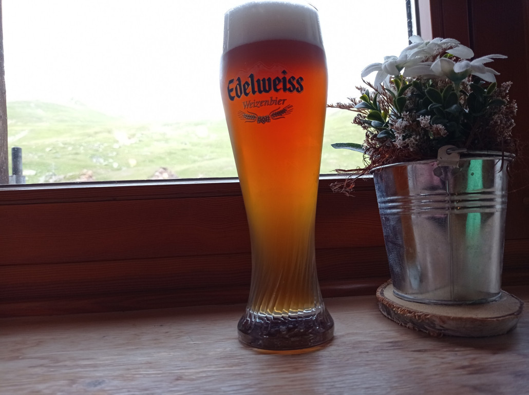 Heidelberger Hütte am 26.07. - auch heute zu kalt zum draußen sitzen...