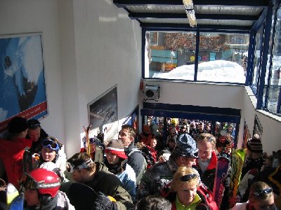 Galzigbahn - gut, dass so etwas hoffentlich bald der Vergangenheit angehört...