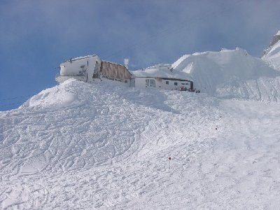 Bergstation der Vallugabahn 1
