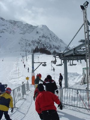 Start und Trasse des SL