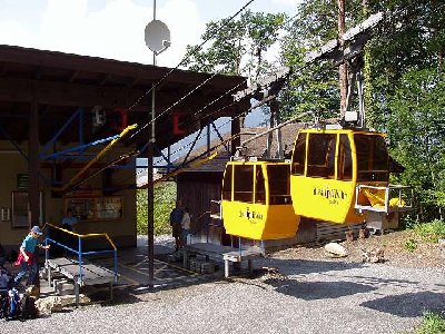 Ebenfalls eine Militärtransportbahn welche umgebaut wurde die 4GPB Malans-Aelpli