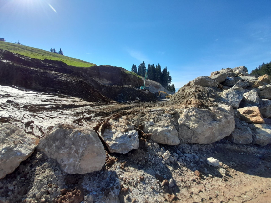 Was hier gegraben bzw. geformt wird ...