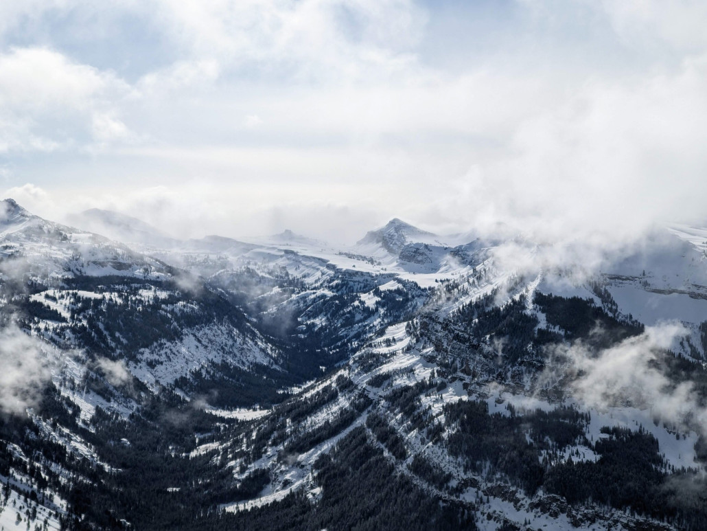 Ausblick zum Grand Teton