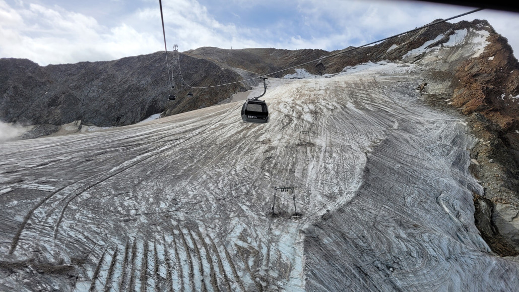 Schwarze Schneide obere Sektion