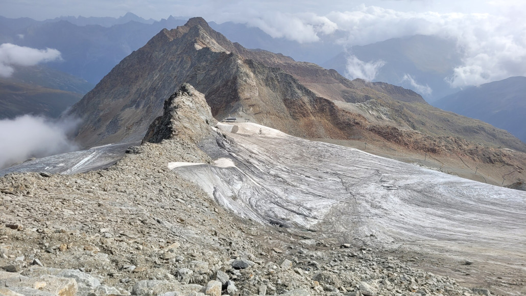 Blick von der Bergstation Schwarze Schneide