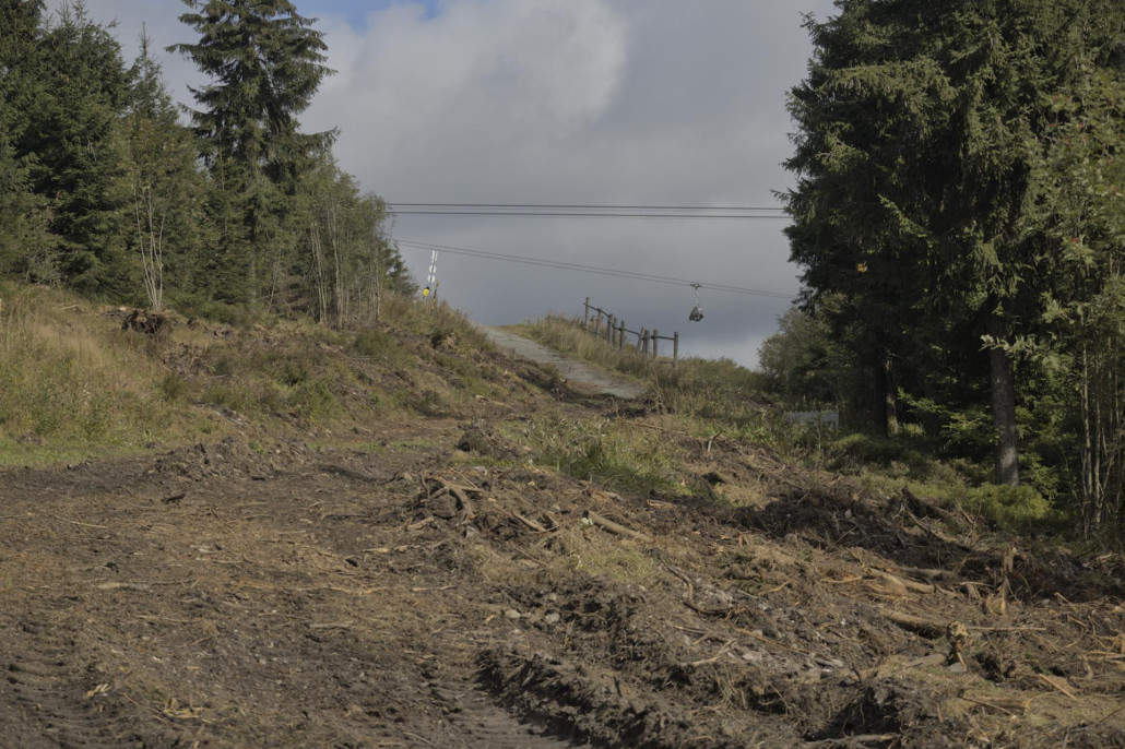 An gleicher Stelle der Blick zurück