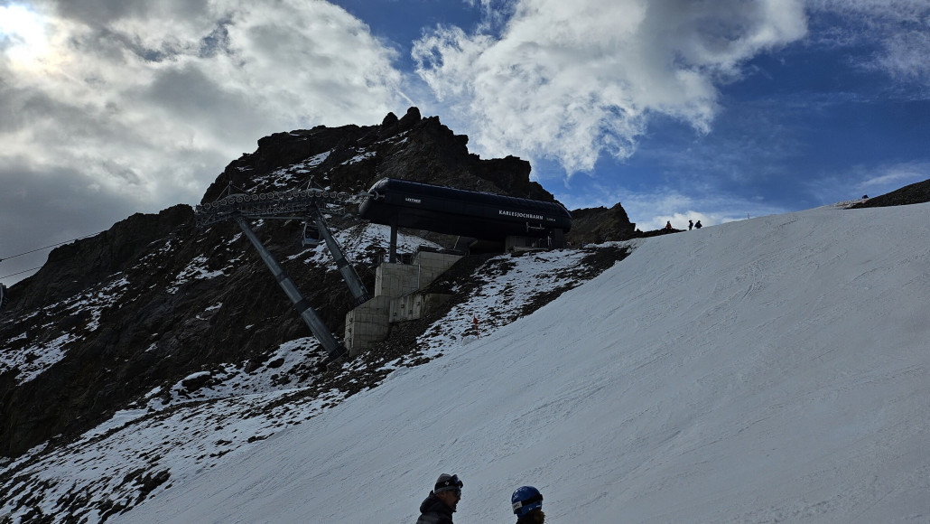 Karlesjochbahn Einstieg