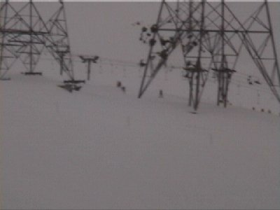 Stützen unter Stüze: Saas Fee