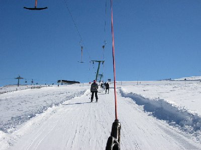 Schönjochlift als Verbindung zur Frommesabfahrt