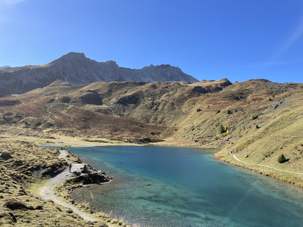 Das nächste stehende Gewässer: Schwellisee