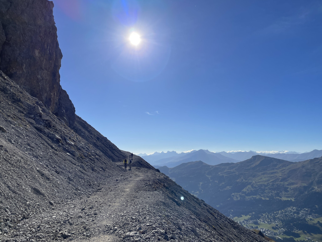 Weg vom Urdenfürggli zurück zum Weisshorn Speed