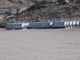 Bubbles auf dem Parkplatz