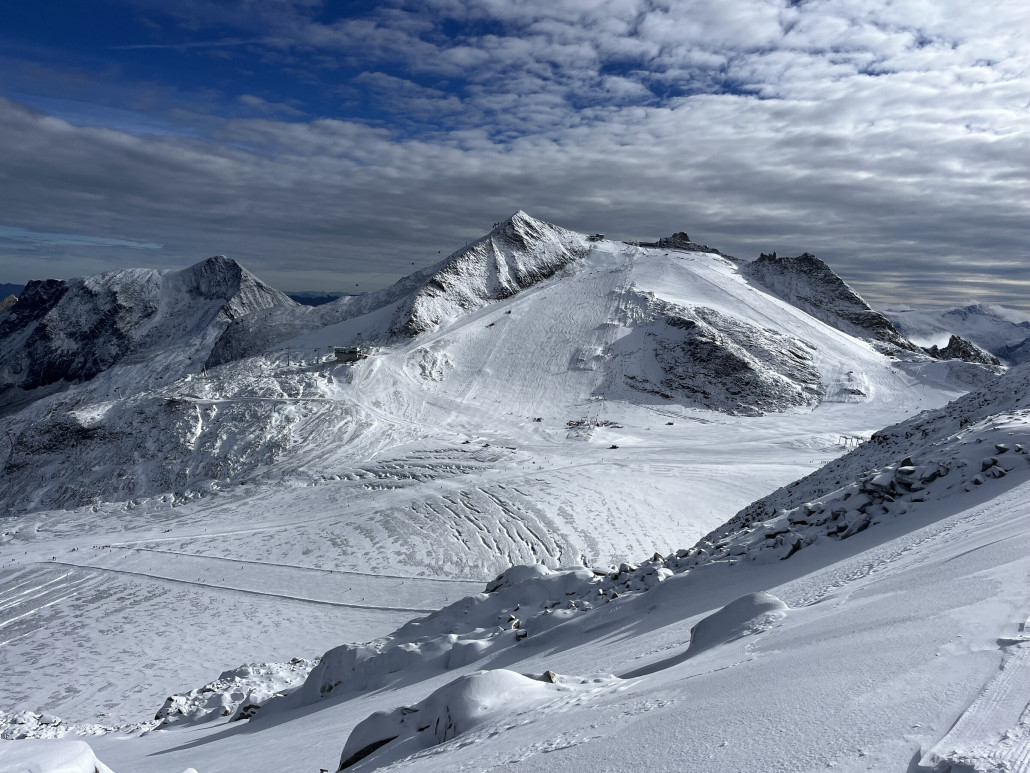 Es sieht wenigstens wieder halbwegs winterlich aus
