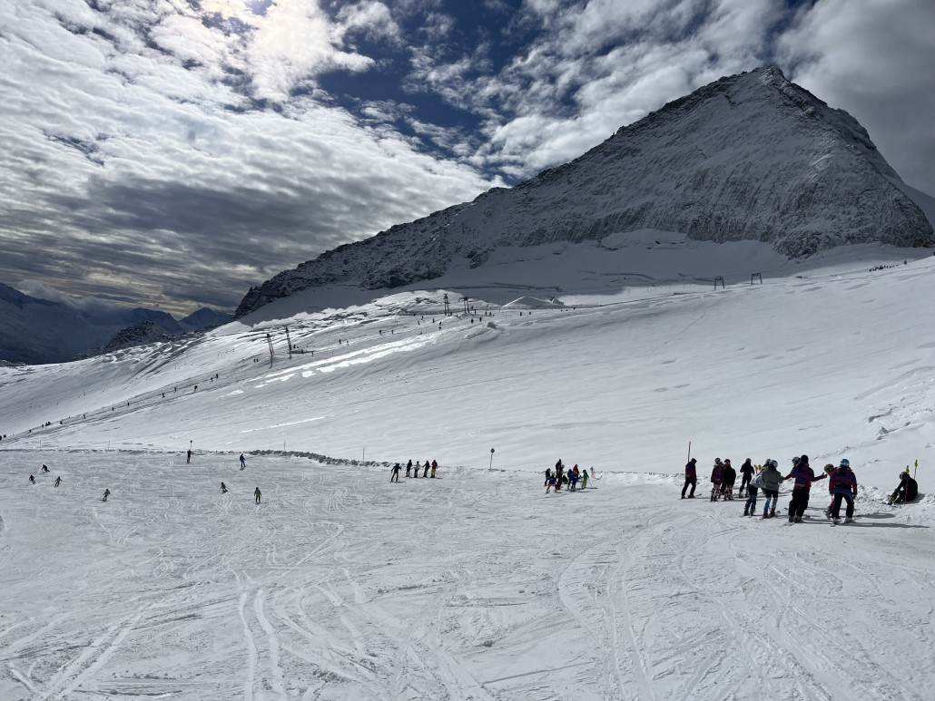 Der Übergang zum Olperer ist sehr gut