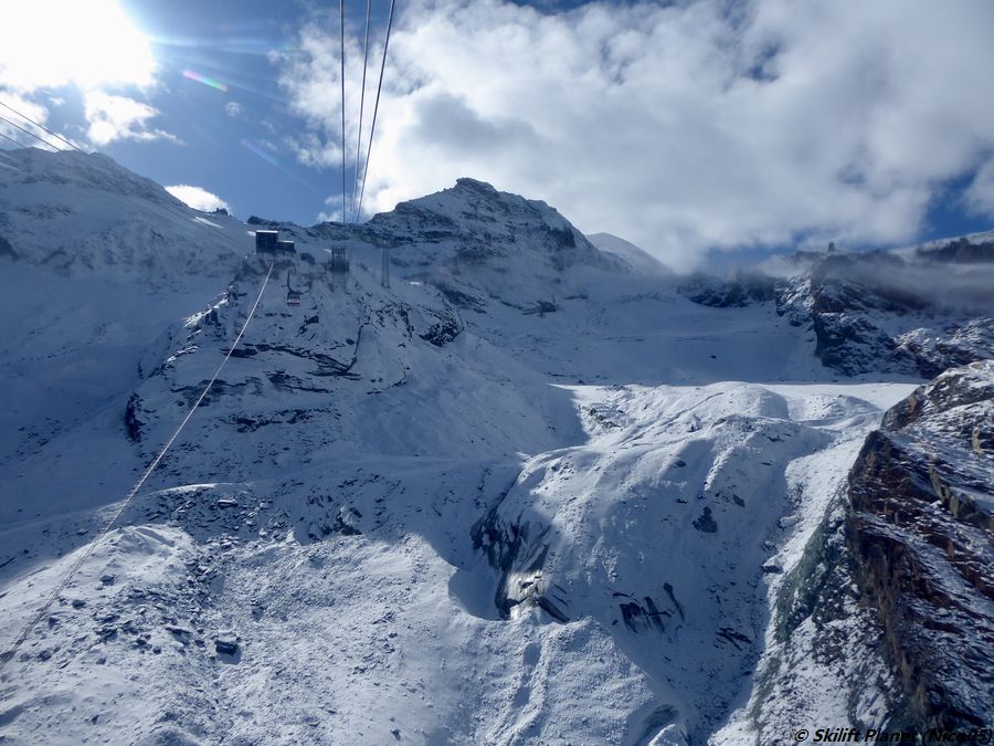 Magere Reste eines Gletschers...