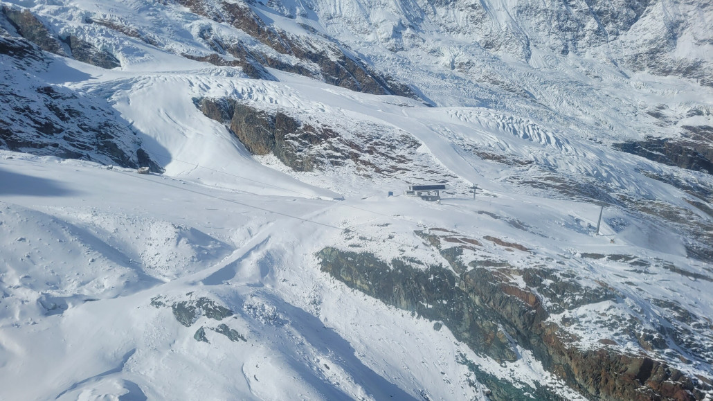 Gletscherband, KSSL-Bergstation