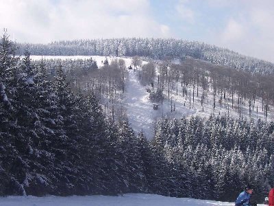 Blick auf die Westfalenschanze in Altastenberg.