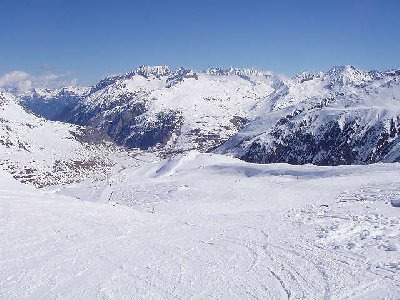 Standart Abfahrt am Winterhorn Breit und schön zum Carven