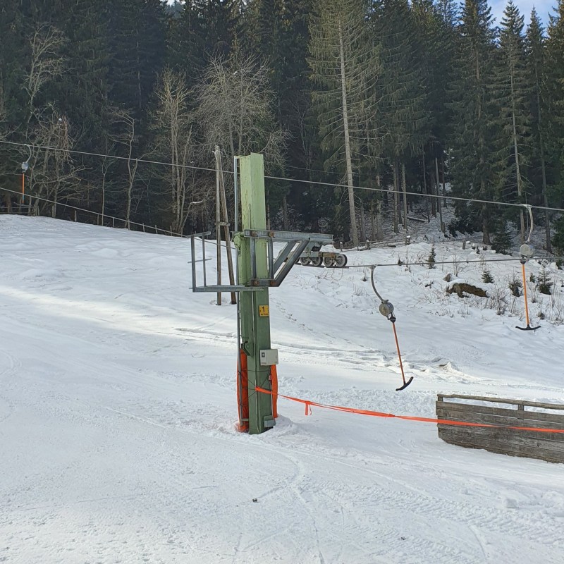 Der Einstiegsniederhalter beim Nordlift auf der Simonhöhe.