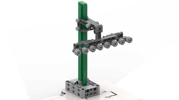 Der Einstiegsniederhalter mit 8er-Roba im Detail.